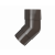 ТН ПВХ колено трубы 135°, темно-коричневый, шт.