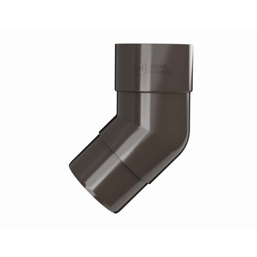 ТН ПВХ колено трубы 135°, темно-коричневый, шт.