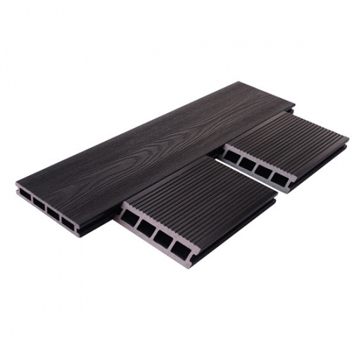 Террасная доска T-DECKS PREMIUM 3D OPTIMA RETRO (графит)