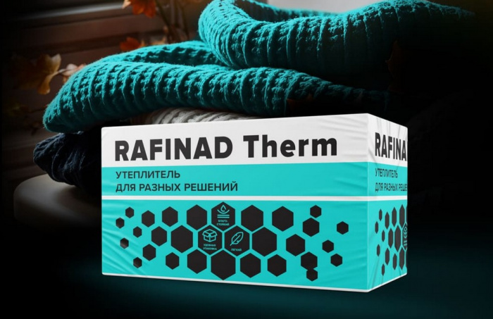 Плита пенополистирольная RAFINAD THERM 30 мм, 1200х600х30 (10 плит, 7,2 кв.м)