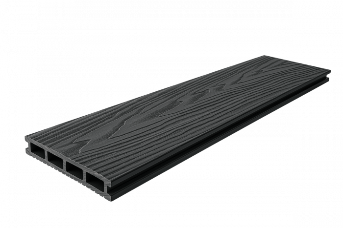 Террасная доска T-DECKS PREMIUM 3D OPTIMA (графит)