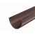ТН ПВХ решетка желоба защитная (0,6 пог.м.), коричневый, шт.