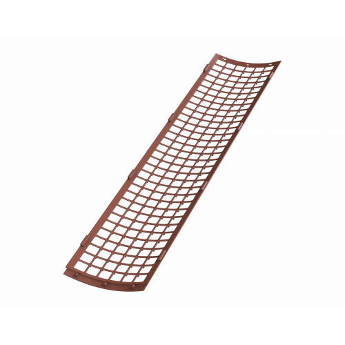 ТН ПВХ решетка желоба защитная (0,6 пог.м.), красный, шт.