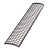 ТН ПВХ решетка желоба защитная (0,6 пог.м.), темно-коричневый, шт.