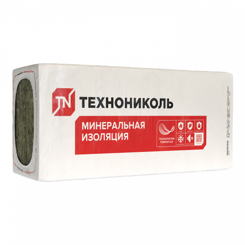 Минеральная изоляция ТЕХНОНИКОЛЬ 31 PN ER Плавающий пол ПРОФ 1250х600х20