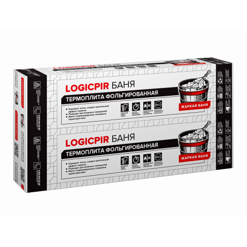 LOGICPIR Баня Ф/Ф Г1 L-1190х590х40