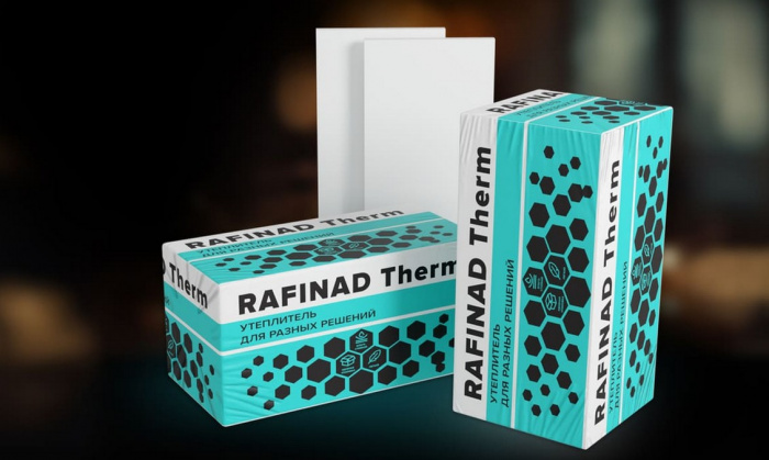 Плита пенополистирольная RAFINAD THERM 30 мм, 1200х600х30 (10 плит, 7,2 кв.м)