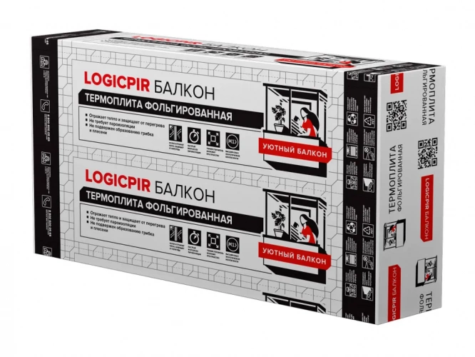 LOGICPIR Балкон Ф/Ф Г1 L-1190х590х40