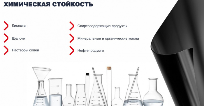 Геомембрана ГЕОПРУФ-1Т ПЭВП (3,0) 6х50