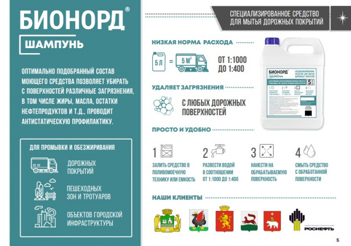 Бионорд Шампунь (10 л)