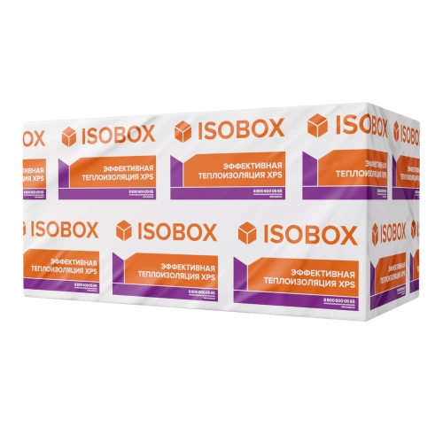 XPS ISOBOX 100, 1200х600х20 мм (20 плит, 14,4 кв.м)
